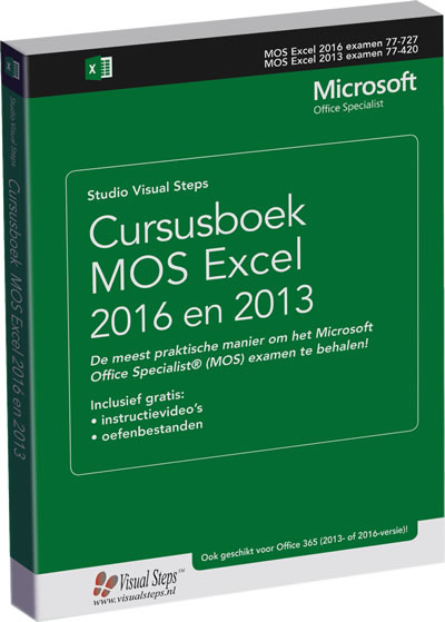 Cursusboek MOS Excel 2016 en 2013