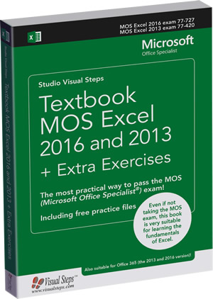 Textbook MOS Excel 2016 and 2013 + Extra Exercises